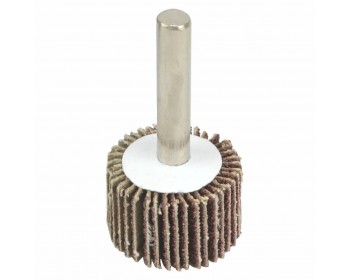 25mm x 15mm, 80 Grit Miniature Aluminium Oxide Flap Wheel